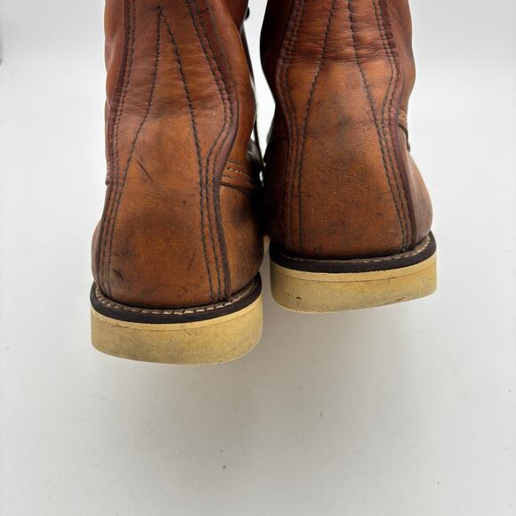 Vintage Red Wing Irish Setter Moc Toe Leather Work Boots Men\'s 11.5 Workwear main image 8
